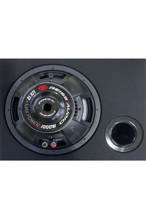 Reıss Rs-Ux12 30 Cm Bas Subwoofer Kabinli 1000 Watt