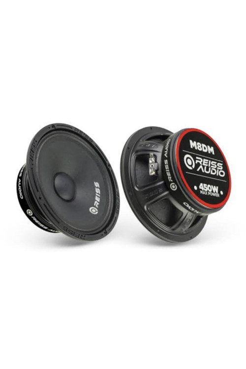 Reiss Audio Reıss Rs-M8Dm 20Cm 450W Oto Mıdrange (Paketi Çiftlidir Kapak Dahidir)