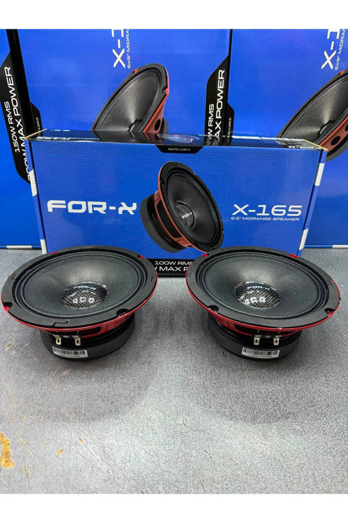 X-165 16Cm Özel Seri Midrange Ciftti 400Watt 200Rms İki Adet