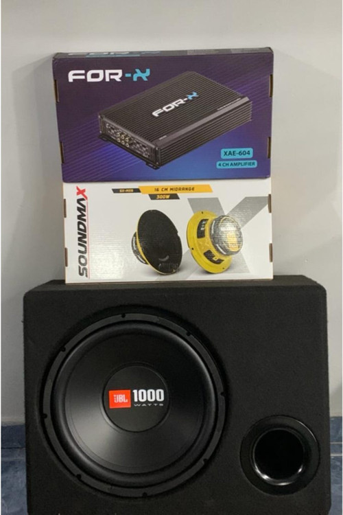 Jbl Set 30 Cm Kabinli Bass 1000 Watt+For-X604 Anfi+Midrange