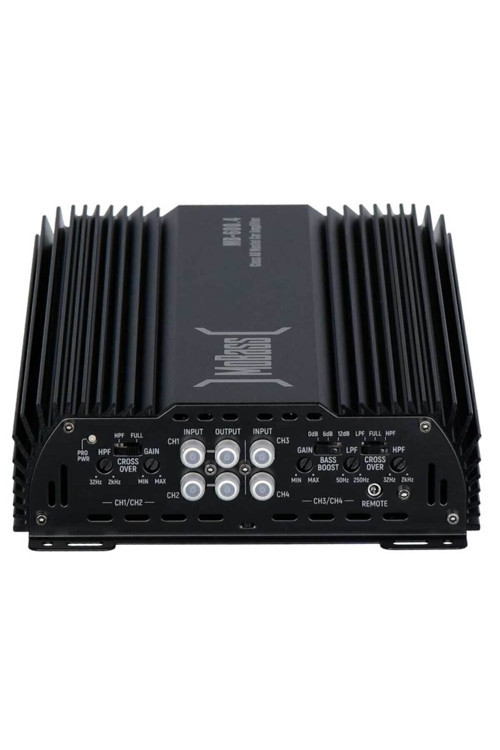 Oto Amfi 4000Watt 4 Kanal Bass Kontrollü Mb-600.4 Class Tuning
