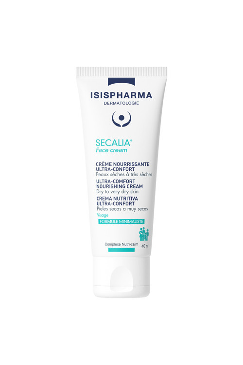 ISISPHARMA Secalia Face Cream - Ultra konforlu besleyici krem - kuru ve çok kuru ciltler - 40 ml