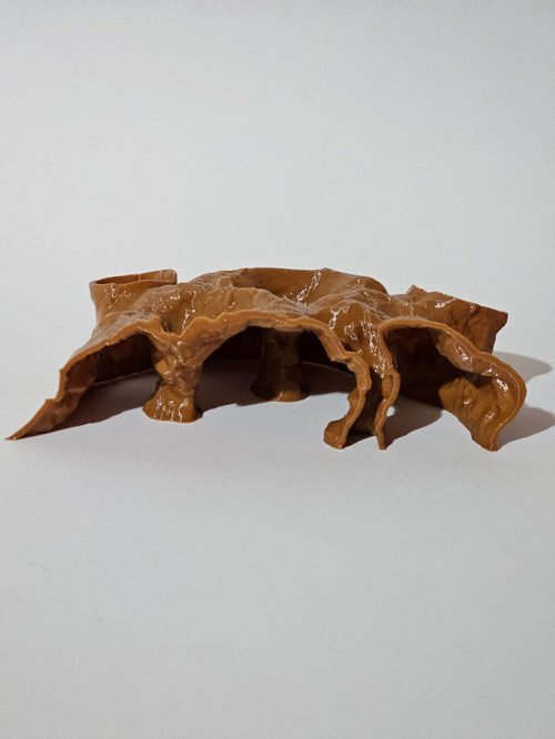 Desenli Mağara Akvaryum Dekoru - Dekoratif Akvaryum Maketi 22Cm