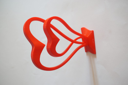 Sonsuzluk Döngüsü Kalp Dekoratif Obje Biblo 14 Cm - Dekoratif Biblo Ve 3D Maket Obje
