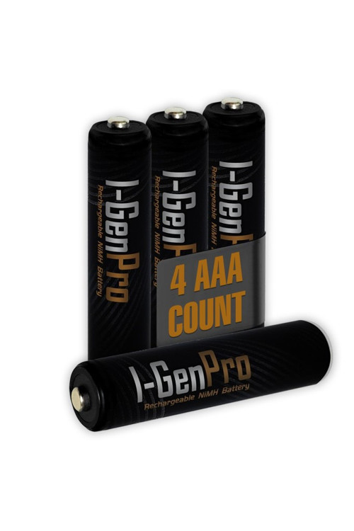 Pro P162 4 Adet AAA 1100 mAh Şarj Edilebilir İnce Kalem Pil 1.2V Ni-MH Şarjlı Pil