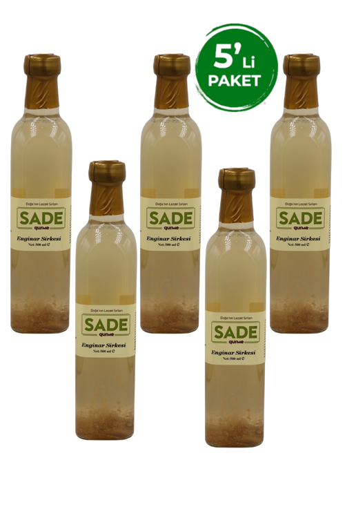 SADE ENGİNAR SİRKESİ 500 ML 5 Lİ PAKET