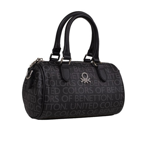 Siyah Monogram Kadın Kol Çantası BNT 1805
