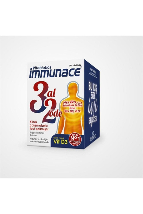 Immunace 30 Tablet 3 Adet