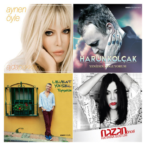 4'lü CD Set 1 (4 CD) A.Pekkan - H.Kolçak - L.Yüksel - N. Öncel