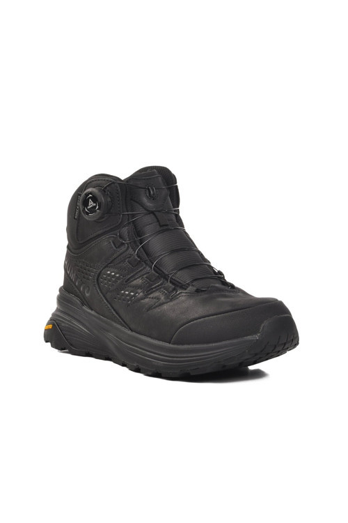 Siyah Mekanizma Misina Bağcıklı Kaymaz Tabanlı Erkek Outdoor Trekking Bot 152-20358