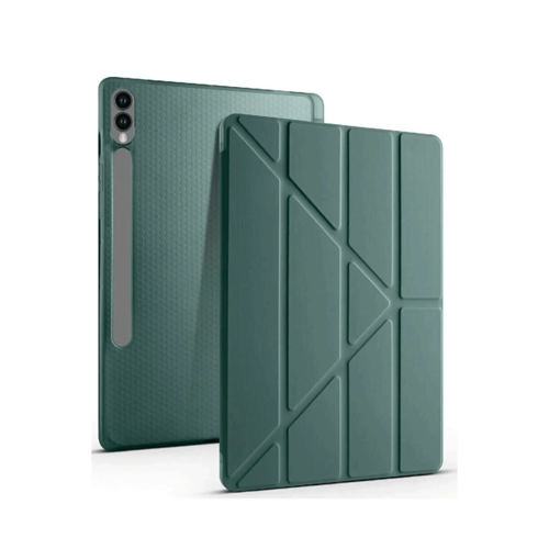 X510 Tab S9 Fe 11 Kalemlikli Mars Kılıfı - Koyu Yeşil