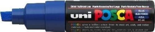 Posca PC-8K Boyama Markörü 8 mm Kesik Uç MAVİ