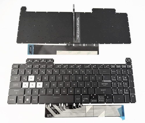 Asus TUF Gaming A15 FA507RM-HN052A12 Klavye Rgb aydınlatmalı Tuş Takımı
