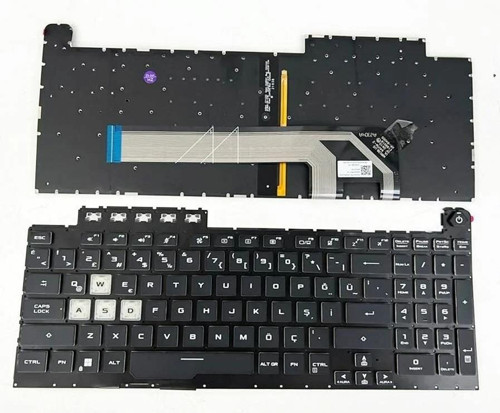 Asus TUF Gaming F15 FX506LHB-HN348A11 Klavye Aydınlatmalı ışıklı Rgb Tuş Takım