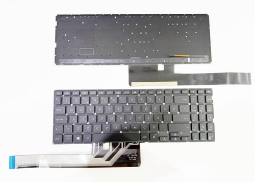 Asus vivobook X571GT Serisi Klavye Aydınlatma ışıklı tuş takımı