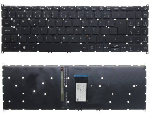 Acer Aspire 3 A315-34. 3 A315-34g. 3 A315-35 Klavye Aydınlatmalı Işıklı Tuş Takımı