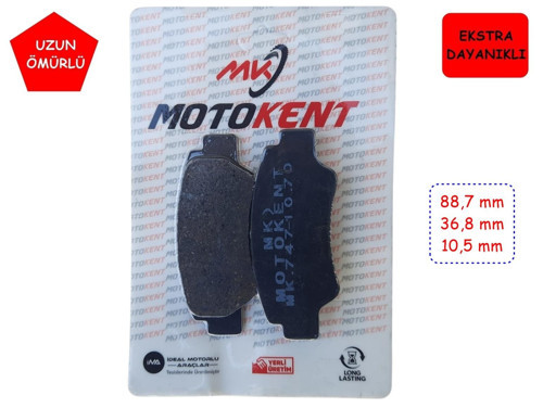 Cf Moto Atv Z-Force 1000 Arka Fren Disk Balatası Fa747 Mtk