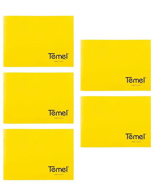 Resim Defteri Sarı 15x21 cm 16 Sayfa 5 Adet