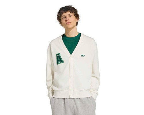 VARSITY CARDIGA Erkek Günlük Hırka IB7093 Beyaz