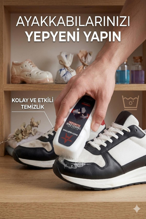 MOVİESTAR Orthopedix Ayakkabı Temizleme Süngeri 75ml