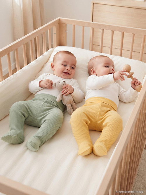 Patikli Basic 2'li set 3-9 Ay Tek Alt Bebe - Yeşil