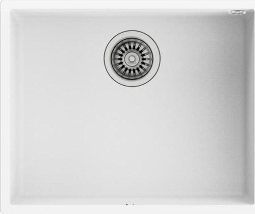 SQUARE 50.40 BEYAZ GRANİT MUTFAK EVYESİ
