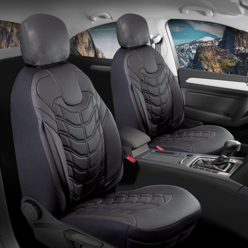 Mitsubishi Eclipse Cross Full Deri Oto Koltuk Kılıfı Ön Arka Set Siyah Classy Model ŞHN