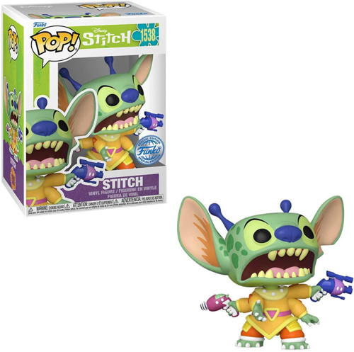 Pop! Disney Stitch Vinil Figür, Özel Konsept Sanatı Tasarımı, 9,9 Cm