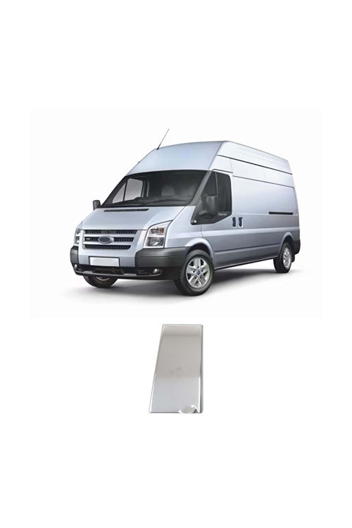 Ford Transit Uyumlu 2003-2014 Krom Depo Kapağı Paslanmaz Çelik