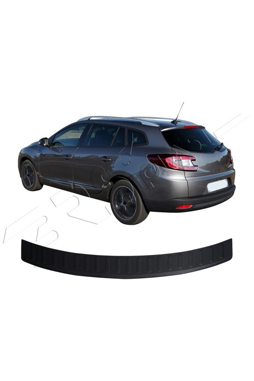 Renault Megane 3 SW Uyumlu 2008-2016 Abs Arka Tampon Üstü Koruma