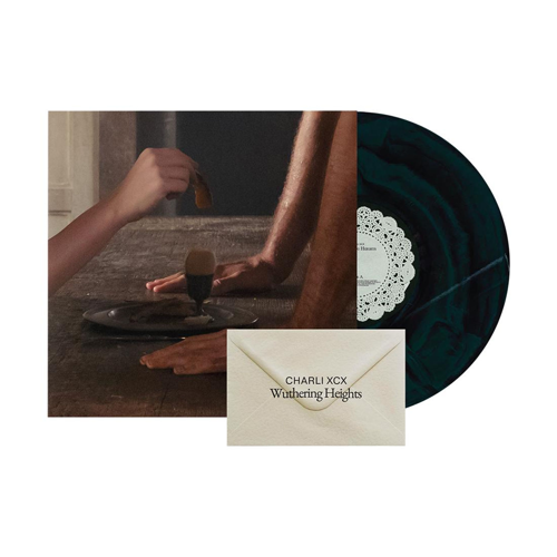 Charli XCX - Wuthering Heights (Black & Dark Green Marble Vinyl) - Plak