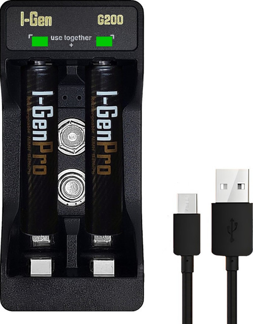G211 2 Adet AAA 1100 Mah Pro Şarjlı Pil + 2 Li Pil Şarj Aleti (G200)