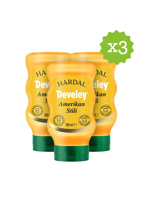 Amerikan Stili Hardal 300ML x 3 Adet