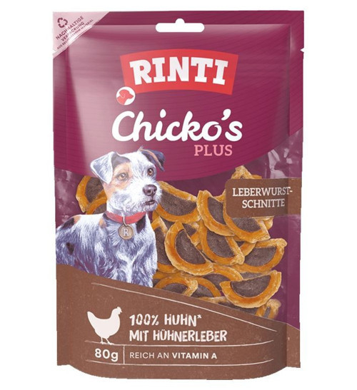 Chıckos Plus Ciğerli Et Dilimleri 80g