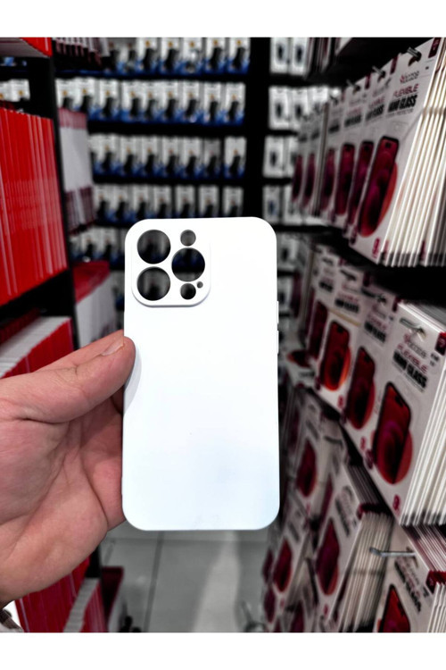 iPhone 13 Pro Uyumlu Soft Kadife Doku Lansman Kapak