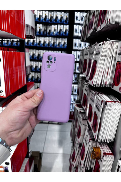 Xiaomi Redmi Note 10 / note 10S Uyumlu Kamera Koruma Çıkıntı Soft Kadife Doku Lansman Kapak