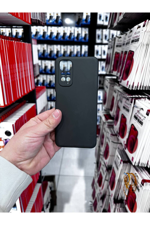 Xiaomi Redmi Note 11 / Note 11 S Uyumlu Kamera Koruma Çıkıntı Soft Kadife Doku Lansman Kapak