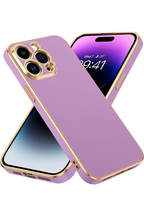 IPHONE 12 PRO Uyumlu Kılıf Volet Silikon Canlı Renkli Yumuşak Silikon