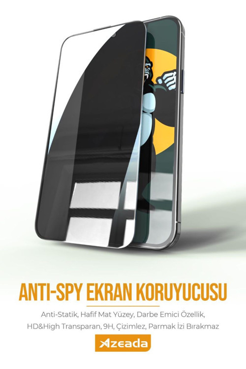 iPhone 17 Pro max AZ-PT05 Privacy Ekran Koruyucu