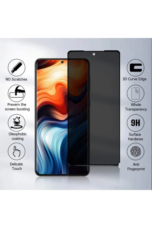 Redmi Note 10 / 10s Kenarları Kırılmaya Karşı Korumalı Hayalet Seramik Nano Ekran Koruyucu