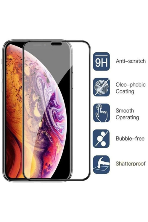 Iphone 14 Plus Geniş Kavisli Tam Kaplayan 5d 6d Kırılmaz Cam