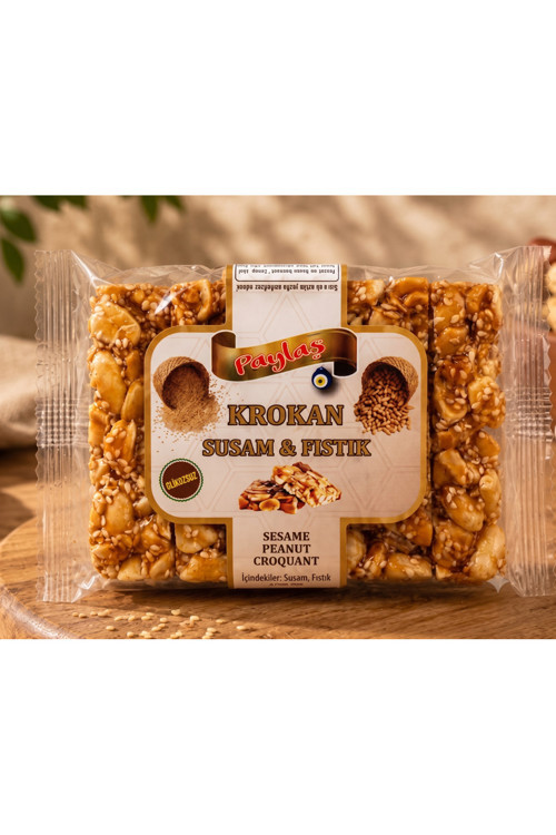 Susamlı & Fıstıklı Krokan 100 Gr