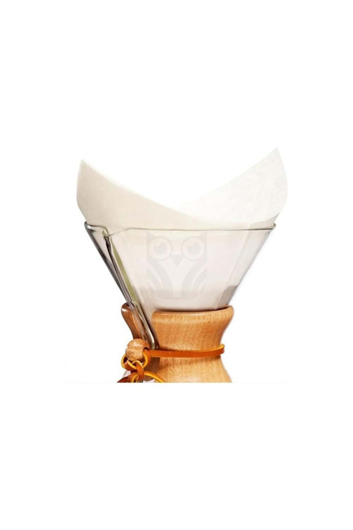 Chemex Uyumlu Filtre Kahve Kağıdı 6-8 Cup 100 Adet