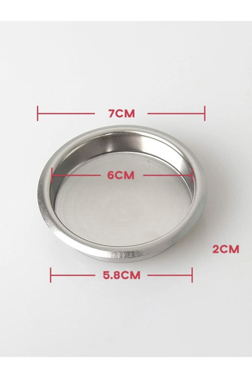 Metal Kör Tapa 58 Mm Espresso Makinesi Kör Tapası
