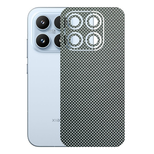 Xiaomi 17 ile Uyumlu Fiber Serisi Premium Arka Kapak Kaplama(Kenarlar Yoktur!)