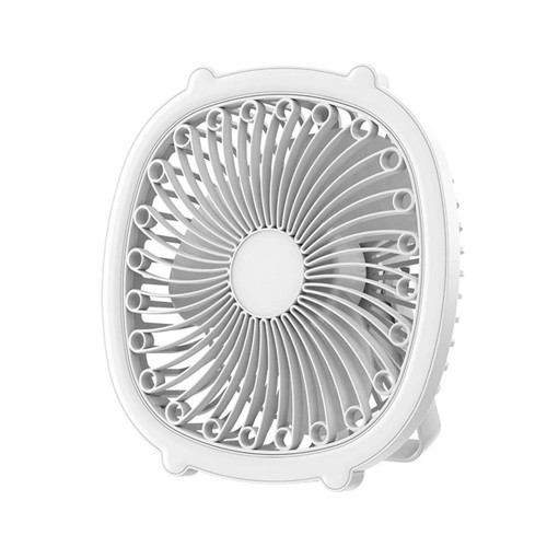 Powermaster PM-21882 Usb Şarjlı Masaüstü 2 Tip Led Işık - 3 Kademe Fan Vantilatör