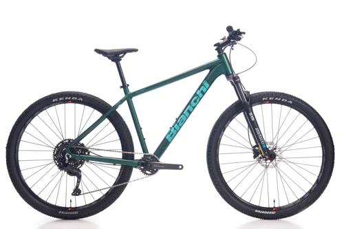 Magma Comp 9.1 Cues 1x10 Dağ Bisikleti 2026 Koyu Yeşil Celeste-48 CM