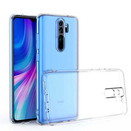 Xiamio Redmi Note 8 Pro İle Uyumlu Kılıf Şeffaf Kamera Korumalı 3D