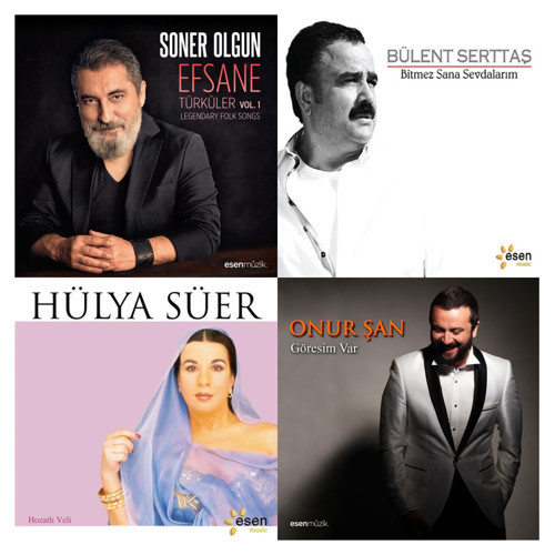 4'lü CD Set 4 (4 CD) B.Serttaş - S.Olgun - O.Şan - H.Süer