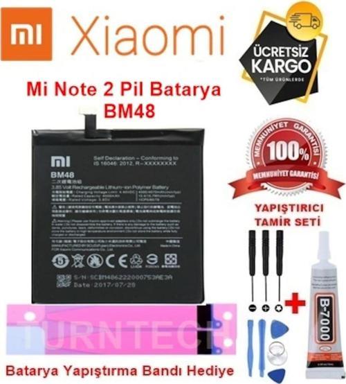 Xiaomi Mi Note 2 Bm48 Batarya Pil Ebatında